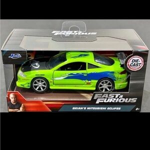 Jada Fast & Furious Brian's Mitsubishi Eclipse 1:32 Diecast - New & Unopened